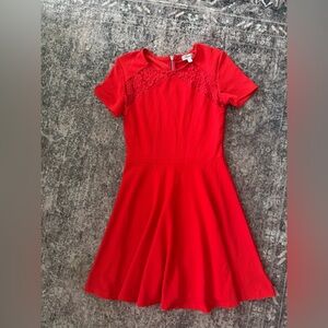 Olsenboye Vibrant Red Formal Womens Dress